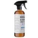 Kate's Home & Garden Peppermint Oil Spray for Bugs, Ants, Insects, Spiders. Pesticide and Insecticide Indoor Repellent Pest Control with Cedarwood Oil (16oz, Natural, Pet Safe, Non Toxic)