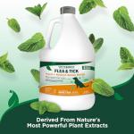 Vet’s Best Flea and Tick Yard and Kennel Spray – Natural Yard Treatment for Fleas, Ticks and Mosquitoes – Plant and Pet Safe Outdoor Spray with Certified Natural Oils – Made in USA – 96 oz Refill