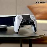 TALONGAMES Skin Compatible with PS5 Dualsense Controller, Enhanced Texture for PlayStation,Pre-Cut,Easy to Apply,Easily Add Protection (Snake Scale Black)