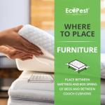 Bed Bug Detector – 6 Pack | Early Detection Bed Bug Trap, Monitor, and Detector for Home and Travel | Indoor Pest Control Traps for Bed Bugs