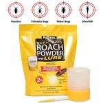Harris Boric Acid Roach and Silverfish Killer Powder w/Lure, Powder Duster Included in The Bag (32oz)