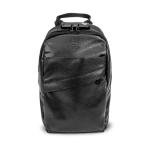 Skunk Uno Cross Body Backpack (Black Leather)