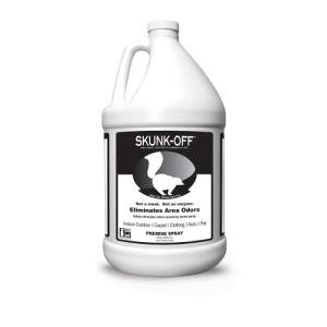 Skunk Off Skunk Odor Eliminator Premise Spray – Ready-to-Use Skunk Odor Remover for House, Outdoors, Cars, Laundry, & More – Skunk Spray w/Safe, Non-Enzymatic Formula (1 Gallon)