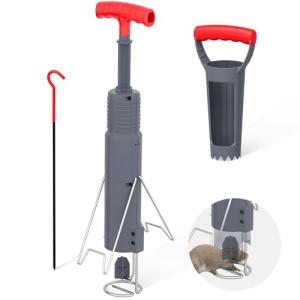 Gopher Trap Set, Mole Trap, Effective Mole Control, Garden & Farm Trapping Set for Moles, Voles. Reusable and Easy Set for Lawn, No Bait Needed- Captures Moles Effectively. Safe Home & Outdoor Use