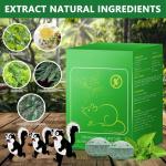 36 Pcs Skunk Repellent Outdoor, Powerful Natural Peppermint Oil Repellent, Keep Raccoon, Skunk, Raccoon, Squirrel Away, Skunk Deterrent for Yard Garden Lawn Outdoor for Family & Pet Safe