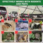 36 Pcs Skunk Repellent Outdoor, Powerful Natural Peppermint Oil Repellent, Keep Raccoon, Skunk, Raccoon, Squirrel Away, Skunk Deterrent for Yard Garden Lawn Outdoor for Family & Pet Safe