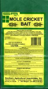 Southern Ag mole Cricket Bait 5 Percent Carbaryl 3.6 Pound Bag