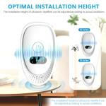 2025 Upgraded Ultrasonic Repeller & Insect Indoor Repeller, Ultrasonic Repellent Plug in for Mouse, Roach, Rodent, Bugs, Ant, Pest Control for Home, Kitchen, Office, Warehouse, Hotel 6 Packs