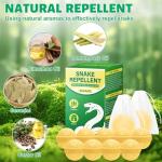 36 Pack Snake Repellent for Yard, Powerful Snake Away Repellent Pet Safe, Natural Snake Repellent for Outdoors Indoor Yard Lawn Garden Camping