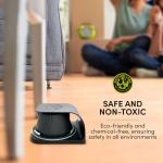 Nattaro Scout Bed Bug Detection Trap – Non-Toxic Early Monitoring Solution with Patented Pheromone Technology, Includes 4 Bed Bug Detection Traps, Replaceable Lures and User Guide