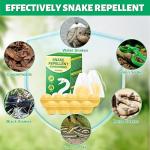 36 Pack Snake Repellent for Yard, Powerful Snake Away Repellent Pet Safe, Natural Snake Repellent for Outdoors Indoor Yard Lawn Garden Camping