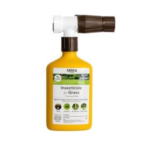 Organic Insecticide for Grass, Trees & Shrubs – 16oz Hose-End Ready-to-Spray – Lawn Insect Killer for Grubs, Armyworms, Beetles – Systemic Outdoor Bug Spray – Pet Safe Yard Pest Control Treatment