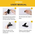 6 Pack Mouse Traps Indoor for Home,Mice Traps for House,Reusable Mouse Trap That Work,Small Mice Catchers for Home Indoor, Quick Set Mousetraps Effective