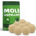 Mole Repellent, Gopher Repellent Outdoor, Vole Repellant, Mole Control, Mole Deterrent for Lawn, Groundhog Repellents, Garden Armadillo Repellant, Keep Moles and Vole Out of Your Yard-8P