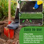 Mole Repellent, Gopher Repellent Outdoor, Vole Repellant, Mole Control, Mole Deterrent for Lawn, Groundhog Repellents, Garden Armadillo Repellant, Keep Moles and Vole Out of Your Yard-8P