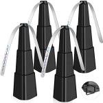 Fly Fans for Tables 4 Pack - Fly Repellent for Outdoor Indoor Meal - Portable Automatic Picnic Table Food Fly Fans -Fly repellent Fans Spinner for Restaurant, Party, Home