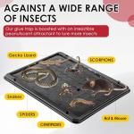 Qualirey 16 Pack Jumbo Rat & Mouse Glue Traps, Larger and Heavy Duty Mouse Traps Indoor for Home, Pre Scented Adhesive Plastic Tray with for Spider Trap, House, Snake, Mice, Safe to Children and Pet