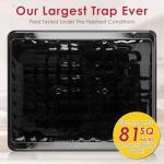 Qualirey 16 Pack Jumbo Rat & Mouse Glue Traps, Larger and Heavy Duty Mouse Traps Indoor for Home, Pre Scented Adhesive Plastic Tray with for Spider Trap, House, Snake, Mice, Safe to Children and Pet