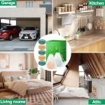 24 Pack Raccoon Repellent Ball, Natural Rodent Repellent Balls for House, Skunk & Raccoon Repellents for House, Keeping Skunk, Raccoon, Mouse, Out of Car, Garage, Attic, RV Mouse Deterrents Pet Safe