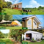 12 Pack Skunk Repellent - Natural Raccoon Repellent Balls for Yards, Gardens, Keep Raccoon Away with Humane & Odorless, Skunk Deterrent Long-Lasting Granules Safe for Pets & Kids