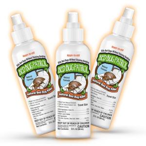 Bed Bug Patrol Natural Bed Bug Killer – 3 Pack (3oz Each) Travel Spray – Non-Toxic, TSA Safe, Child & Pet Friendly Formula for Airbnb, Luggage, Hotels, Rideshare, and Work Trips