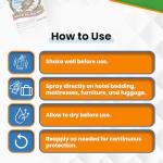 Bed Bug Patrol Natural Bed Bug Killer – 3 Pack (3oz Each) Travel Spray – Non-Toxic, TSA Safe, Child & Pet Friendly Formula for Airbnb, Luggage, Hotels, Rideshare, and Work Trips