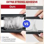 LULUCATCH Mouse Traps, 12 Pack Sticky Mouse Traps Indoor for Home, Pre-Baited Non-Toxic Bulk Glue Traps for Rats, Mice, Mole, Lizards, Pet Safe Pest Control for Home & Garage