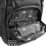Skunk Nomad Skaters Backpack - Smell Proof - Water Proof - With Combination Lock (Black)