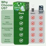 Mouse Rodent Repellent, 25 Pack Peppermint Oil Mouse Repellent Balls for Rats Mice Deterrent, Natural Mouse Traps for Indoor Outdoor Use, Keep Rodents Away from Garden and Home, Family & Pet Safe 03