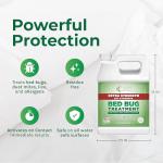 Hygea Natural Extra Strength Bed Bug & Mite Spray- Child & Pet friendly - Stain & Odor Free - 66% Stronger Natural Formula (128 oz)