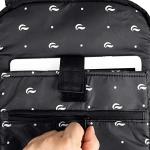 Skunk Backpack Urban - Smell Proof - Weather Resistant - NOW WITH COMBO LOCK (Blue/Brown Leather)