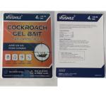 Roach Gel Bait Indoor and Outdoor: Cockroach Killer Repellents for German Cockroaches, Small Roaches – Cockroach Deterrent for Homes and Kitchens – Pet Safe Roach Control 4-Tubes