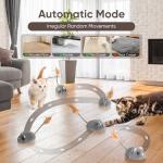 Pawingcat Cat Mouse Toy Remote Control Cat Toy Moving Interactive Cat Toys for Indoor Cats with 2 Modes,3 Adjustable Speeds