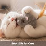 Pawingcat Cat Mouse Toy Remote Control Cat Toy Moving Interactive Cat Toys for Indoor Cats with 2 Modes,3 Adjustable Speeds
