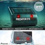 ASPECTEK Predator Eye PRO - Solar-Powered Predator Light with Kick Stand, 4600 Sq. Ft. Coverage for Night-Time Animal Control and Pest Repeller, 2 Pack
