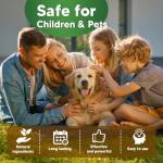 LEBMP Mole Repellent, Gopher Repellant, Vole Repellents Outdoor, Moles Deterrent for Lawn, Mole Control, Groundhog Repellent, Garden Vole Repellant, Keep Mole and Vole Out of Yard, Safe to Use-10P