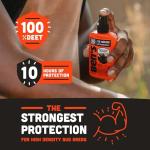 Ben's 100 Tick & Insect Repellent - Alcohol-Free DEET Insect Repellent Pump Spray - Offers 10 Hours of Protection for Adults & Children -3.4 Fl Oz (2 Pack)