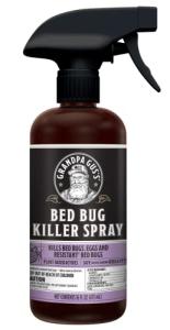 Grandpa Gus's Natural Bed Bug Spray, Plant-Based Bug Control for Home, Mattresses, Furniture, Carpets, and Bedding, Kills Bed Bugs and Eggs, Safe for Kids and Pets, 16 fl oz