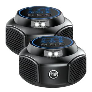 Ultrasonic Rodent Repellent Plug in, Indoor Pest Control for Mice Squirrel Rat Roach Spider Repelling, Electronic Plug in for House Kitchen Garage Basement with Mouse and Rat Repeller