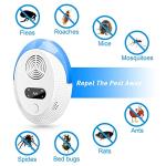 Bectine 2025 Upgraded Mouse Repellent, Ultrasonic Pest Repeller, Home Indoor Pest Repellent for Insect, Roach, Spider, Ant, Bug, Rodent, Mouse, Bugs, Mosquito, Mice, 6 Packs