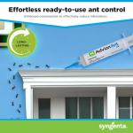 Advion Ant Gel Bait, 4 Tubes x 30-Grams, 1 Plunger and 2 Tips, Effective Bait Formulated with 0.05% Indoxacarb, Indoor and Outdoor Use, Killer Gel for Control of Most Major Ant Species