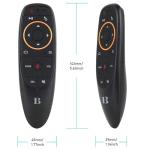 BL Air Mouse Remote Control, Voice Remote 2.4G RF Wireless Remote Control with 6-Axis Gyroscope IR Learning, USB Air Mouse Remote for PC Smart TV Android TV Box HTPC Laptop Projector Android Windows