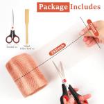 Copper Mesh Rodent Control, 5 in x 35 ft Proof Wire Screen Roll for Mice Rat Rodent, Bat & Snail, DIY Blocker Weep Hole Filler & Wool Mouse Trap