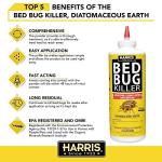 Harris Bed Bug & Insects Killer, Diatomaceous Earth Powder, 9oz