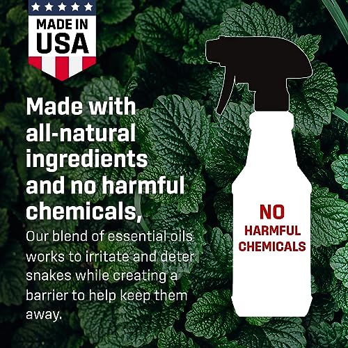 Snake Defense Spray - Non-Toxic Repellent (32 oz)