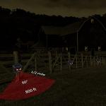 MAGIC CAT 4 Pack Solar Animal Repeller Outdoor, 2024 Nocturnal Animal Predator Deterrent with Red Lights, Waterproof Skunk Deer Coyote Raccoon Squirrel Cat Repellent for Garden Yard Farm Chicken Coop
