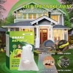 20 Pack Snake Repellent, Natural Plant Essential Oils to Repel Snake, Snake Repellent for Yard, Garden，Indoor