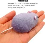 Gosyfeti Remote Control Mouse Toy, Electric RC Rat Animal, for Prank Joke Trick, Cat Playing, Kid's Children's Funny Birthday (Grey)