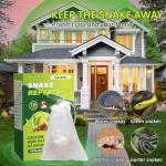 Snake Repellent, Plant Essential Oils to Repel Snake, Snake Repellent for Yard, Lawn Garden, Outdoor Use (1 Count (Pack of 10))