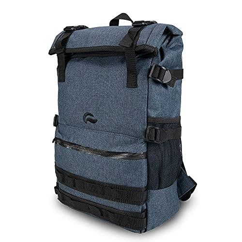 Skunk Backpack Rogue - Smell Proof - Weather Resistant - Lockable - Hydroponics (Navy Denim)